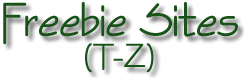 Other Freebie Sites